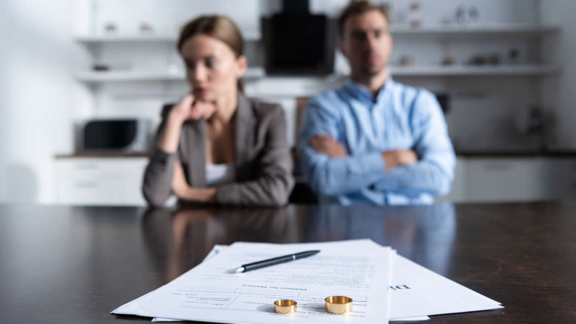 What happens to mortgages in case of divorce?